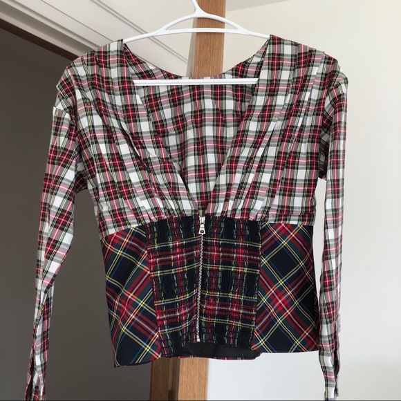 Petersyn plaid blouse - Picture 2 of 3